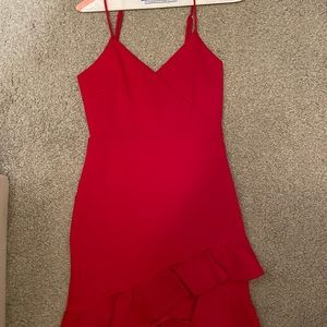 Lulus red dress